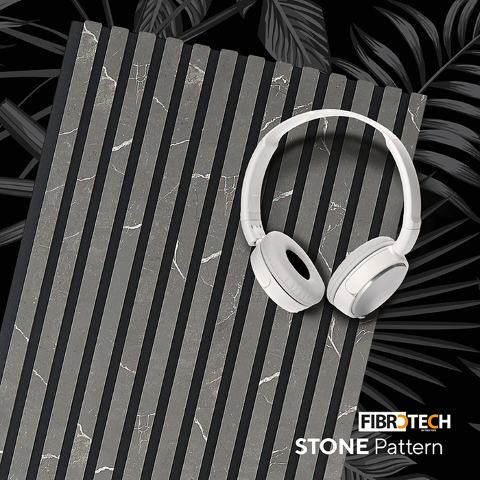 Akustikpanel Pattern Stone 18 x 520 x 2440 mm Fibrotech